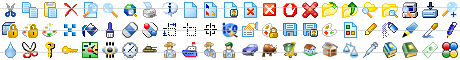 Toolbar icons 16x16
