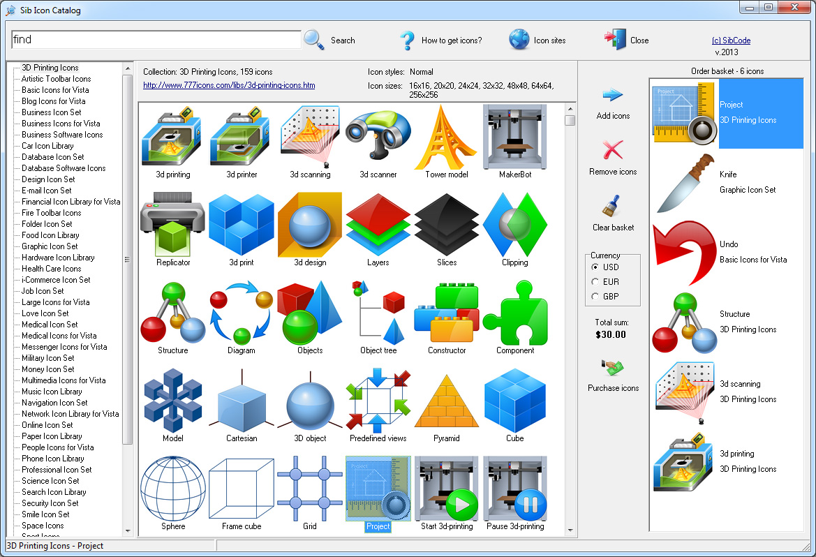 Vista Icon Editor - make icons for Windows Vista