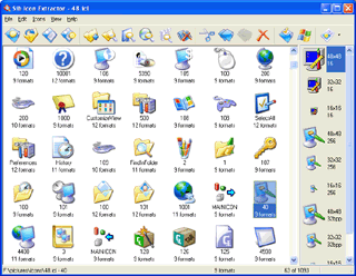 Sib Icon Extractor 3.42 screenshot