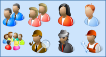 Desktop People Icons