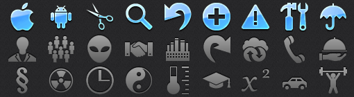 iPhone Toolbar Icons