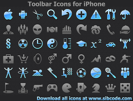 Toolbar Icons for iPhone 2013.1 full