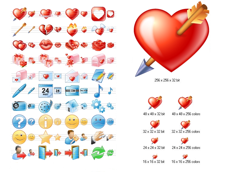 zodiac dating. Enhance online dating sites with ready-made Love Icons