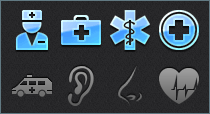 Medical iPad and iPhone Icons