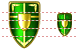 Shield icons