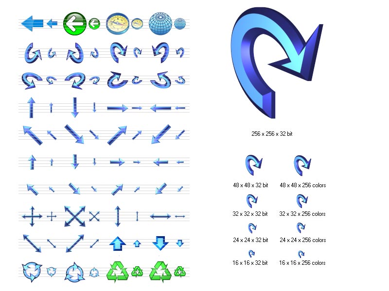 118 liquid-smooth navigation icons to enhance software and Web interfaces