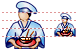 Chinese cook icons