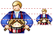 Drummer icons