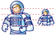 Astronaut icons