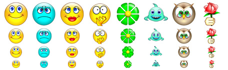 smile icons