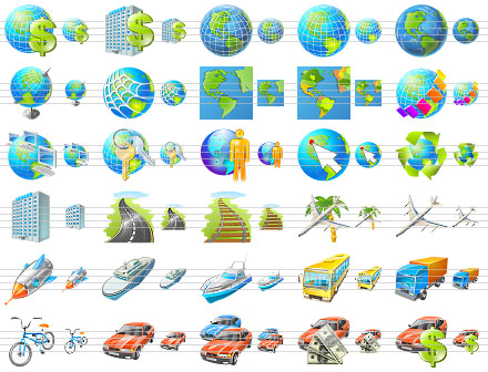 Travel Icon Set 3.71 full