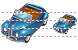 Cabriolet icons