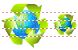 Recycling icon Recycling icons