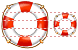 Ring-buoy icons